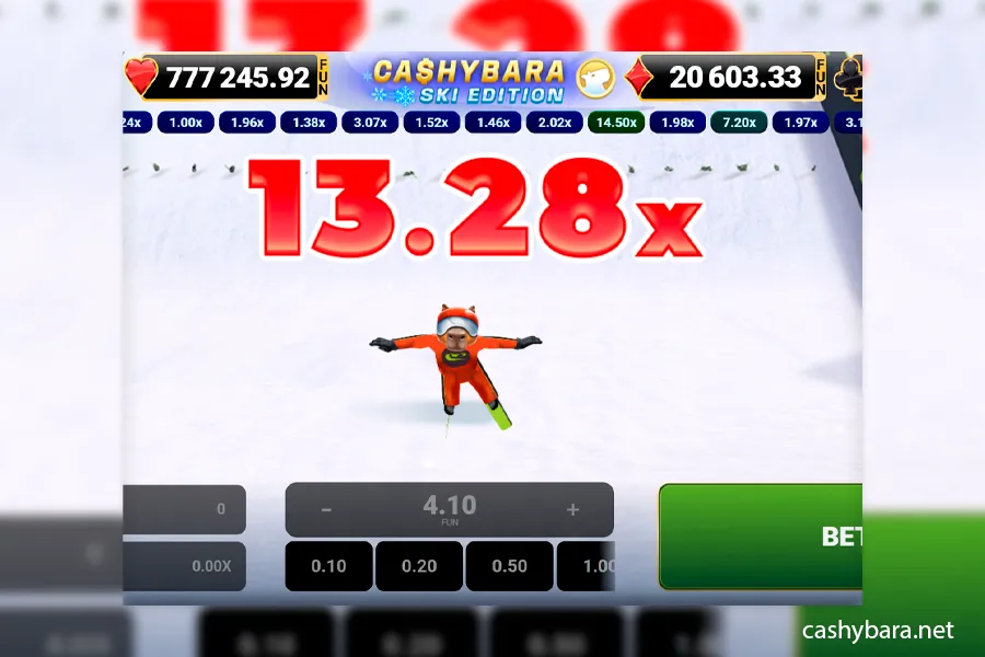 Cashybara Ski Edition Demo Preview
